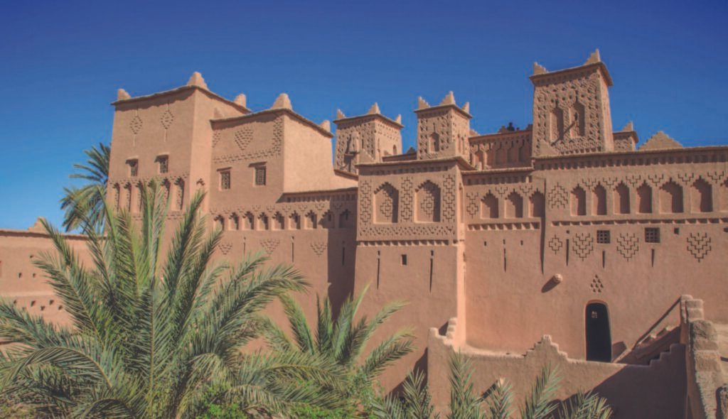 Historic of Amridal kasbah morocco